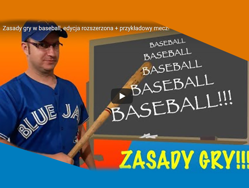 Zasady gry w baseball - wersja wideo 