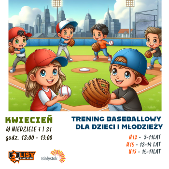Zajęcia baseballowe dla dzieci i młodzieży