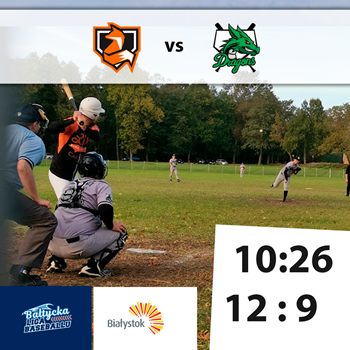 Oficjalnie zakończyliśmy jesienną rundę Bałtyckiej Ligi Baseballu